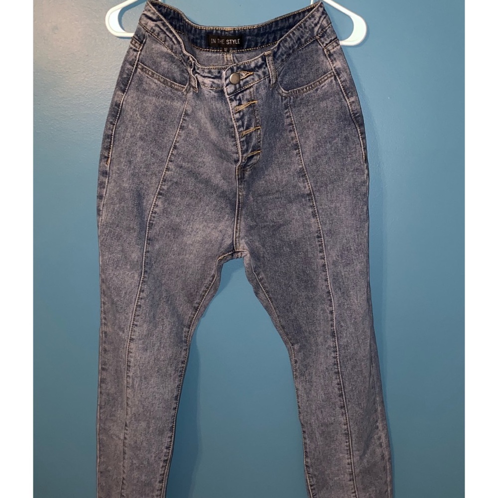 IN THE STYLE STRAIGHT LEG JEANS